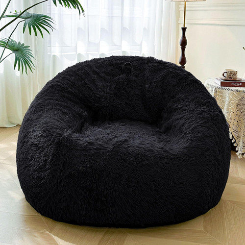 5ft giant fluffy bean - fluffy, bag