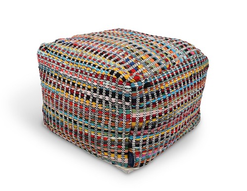 Colour stripes handwoven 100 - handwoven, 100%