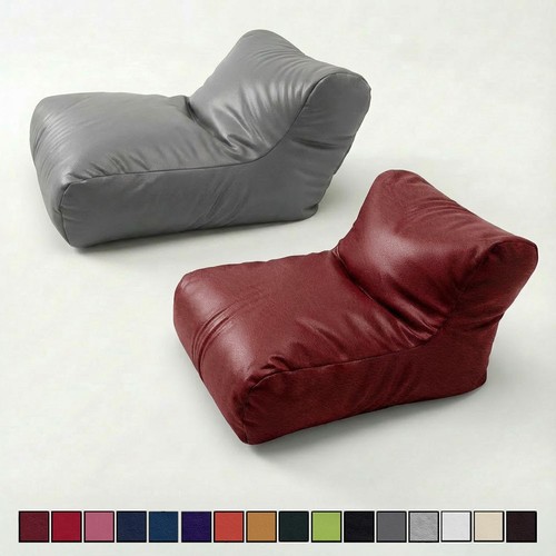 Faux leather bean - leather,