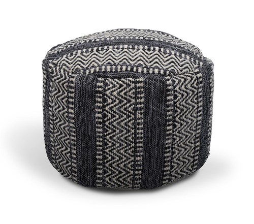Black chevrons handwoven 100 - handwoven, 100%
