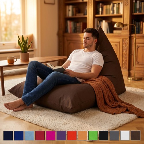 Cotton bean bag lounger - bag,